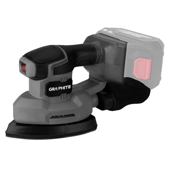 Picture of Trīsstūra slīpmašīna Graphite 58GE141; 18 V (bez akumulatora un lādētāja)