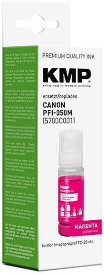 Изображение Tusz KMP Printtechnik AG KMP kartrid Canon PFI050M (5700C001) magenta kompatybilny