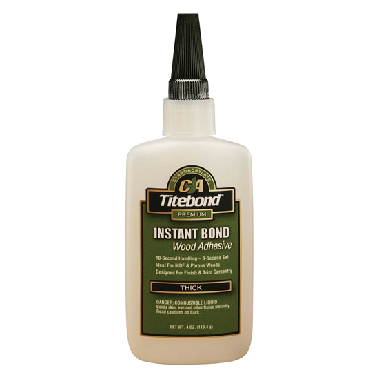 Picture of Universāla momentlīme Titebond Instant Bond Thick; 118 ml; viskozs