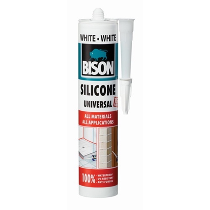 Изображение Universāls hermētiķis Bison 1591312; 280 ml; balts
