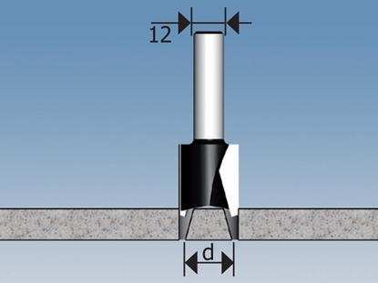 Attēls no Urbis kokam Virutex 1740356; 18 mm