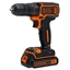 Изображение Urbjmašīna-skrūvgriezis Black & Decker BDCDC18B-QW; 18 V; 2x1,5 Ah akum.
