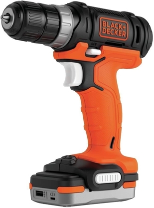 Picture of Urbjmašīna-skrūvgriezis Black & Decker BDCDD12S1-QW; 12 V; 1x1,5 Ah akum.