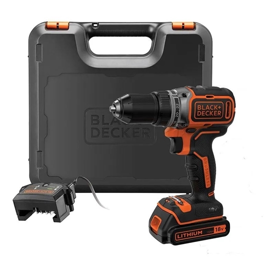 Picture of Urbjmašīna-skrūvgriezis Black & Decker BL186K-QW; 18 V; 1x1,5 Ah akum.
