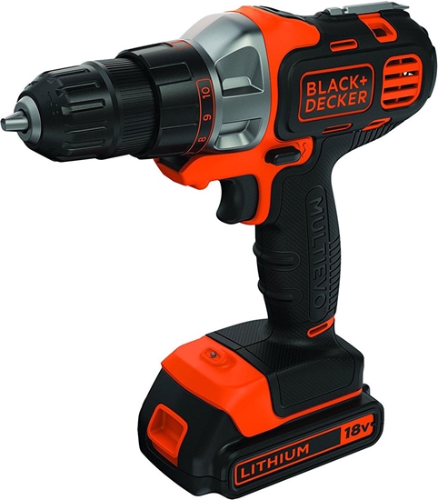 Picture of Urbjmašīna-skrūvgriezis Black & Decker MT218KB-QW; 18 V; 2x1,5 Ah akum.