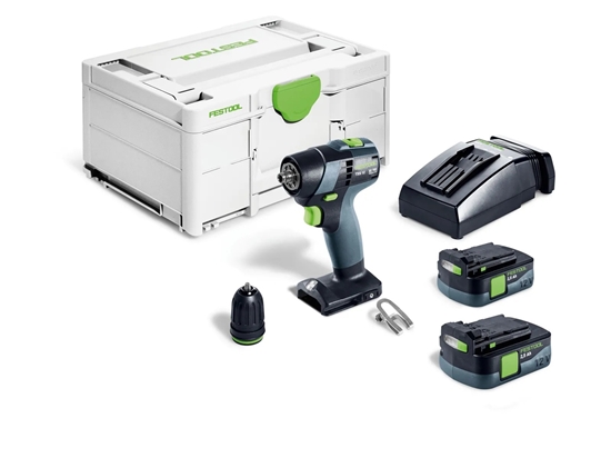 Picture of Urbjmašīna-skrūvgriezis Festool TXS 12 2,5-Plus 10,8 V; 2x2,5 Ah akum.