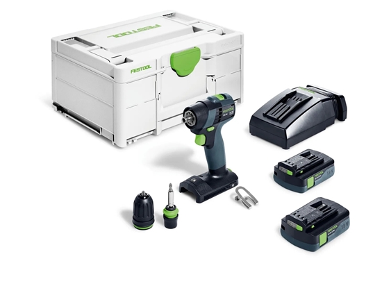 Picture of Urbjmašīna-skrūvgriezis Festool TXS 18 C 3,0-Plus 18 V; 2x3,0 Ah akum.