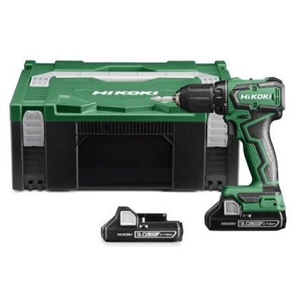 Picture of Urbjmašīna-skrūvgriezis Hikoki DS18DDWRZ; 18 V; 2x2,0 Ah akum.
