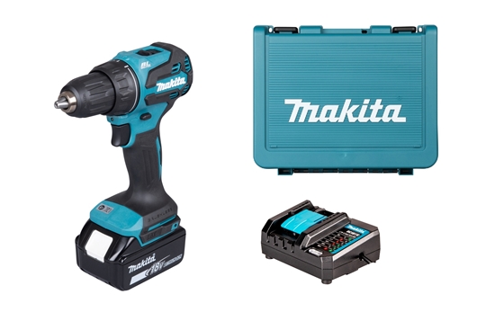 Picture of Urbjmašīna-skrūvgriezis Makita DDF490WF; 18 V; 1x3,0 Ah akum.