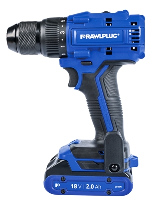 Picture of Urbjmašīna-skrūvgriezis RawlPlug R-PDD18-70-M2; 18 V; 2x2,0 Ah akum.