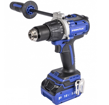 Picture of Urbjmašīna-skrūvgriezis RawlPlug R-PDD18-P100-XL2; 18 V; 2x5,0 Ah akum.