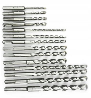 Изображение Urbju komplekts ar 14 vienībām Makita D-71956; SDS-Plus