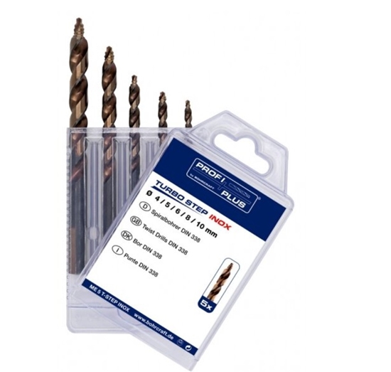 Picture of Urbju komplekts Bohrcraft BC12031330005; 4-10 mm; 5 gab.