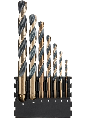 Attēls no Urbju komplekts DeWalt DT70829-QZ; 3-12 mm; 7 gab.