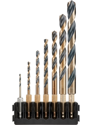 Attēls no Urbju komplekts DeWalt DT70831-QZ; 2-10 mm; 7 gab.