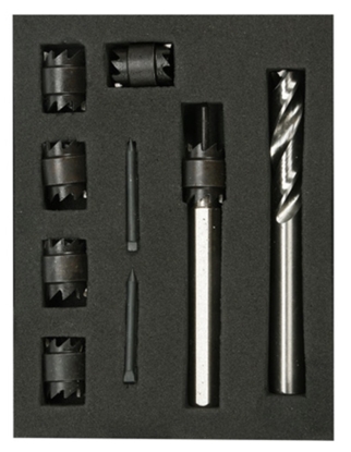 Attēls no Urbju komplekts Yato YT-28920; 9 gab.