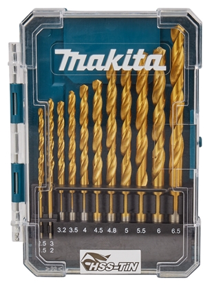 Picture of Urbju komplekts Makita D-72855; 1,5-6,5 mm; 13 gab.