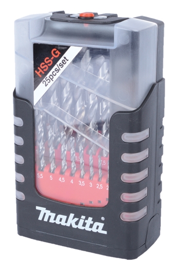 Picture of Urbju komplekts Makita HSS-G; 1-13 mm; 25 gab.