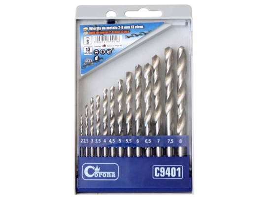 Picture of Urbju komplekts metālam Richmann C9401; 2-8 mm; 13 gab.