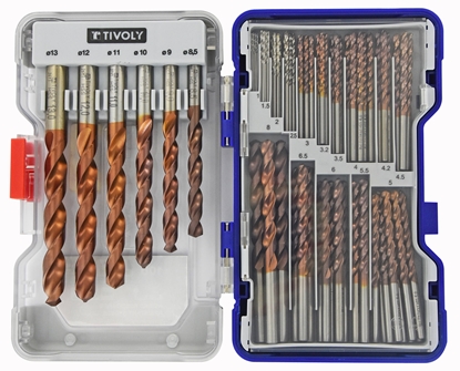 Picture of Urbju komplekts metālam Tivoly 11454170003; 1-13 mm; 100 gab.