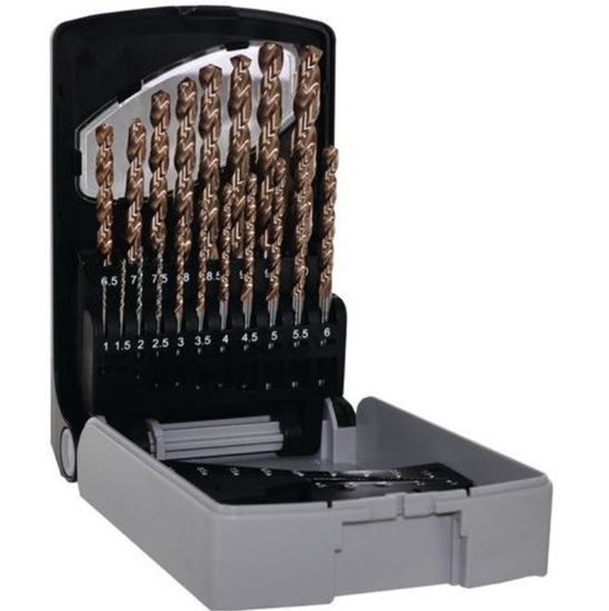 Picture of Urbju komplekts metālam Tivoly FURIUS; HSS; 1-10 mm; 19 gab.