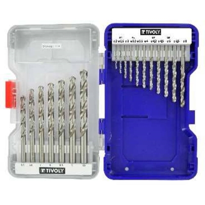 Изображение Urbju komplekts metālam Tivoly SPLIT POINT; HHS; 2-10 mm; 18 gab.