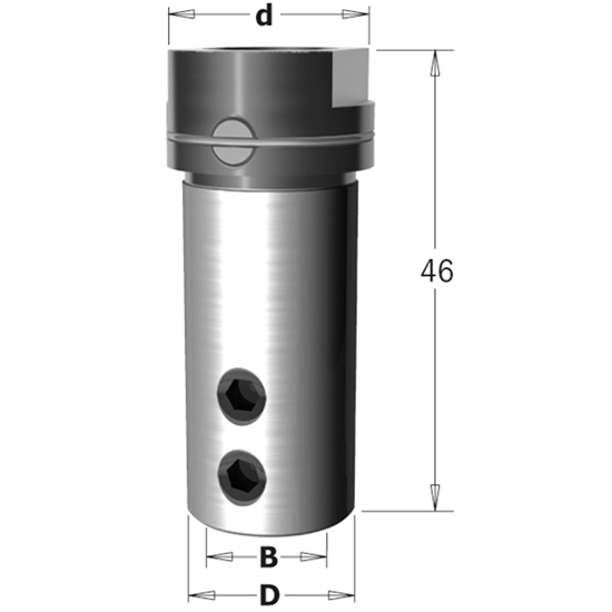Изображение Urbju turētājs CMT 360.401.00; D=20 mm,   RH-LH