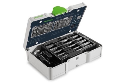 Attēls no Urbju un skrūvgriežu uzgaļu komplekts Festool SYS3 S 76-BB-Set; 18 gab.