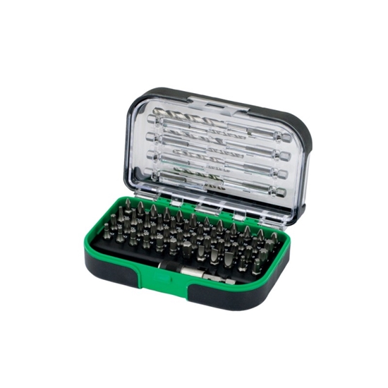 Picture of Urbju un skrūvgriežu uzgaļu komplekts Hikoki 60120810; 57 gab.