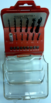 Picture of Urbju un skrūvgriežu uzgaļu komplekts Makita P-30829 21 gab.