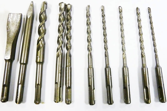 Picture of Urbju un skrūvgriežu uzgaļu komplekts Makita; SDS-Plus 10 gab.