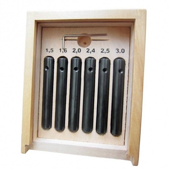 Изображение Uzgalis urbju asināšanai Proxxon; BSG 220; 1,5 - 3 mm; 6 gab.