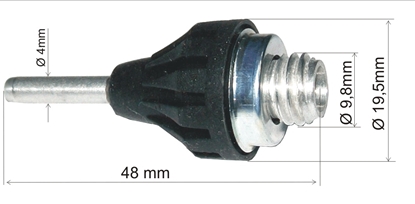 Picture of Uzgaļa korpuss karstā gaisa pistolei Bosch; 19,5 mm