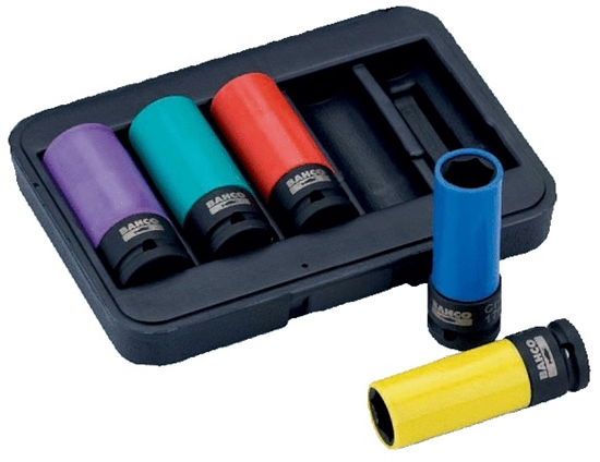 Picture of Uzgaļu komplekts Bahco BWSS12P5; 1/2''; 5 gab.