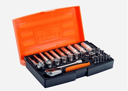 Picture of Uzgaļu komplekts Bahco SL25L; 37 gab.