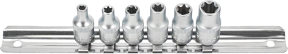 Picture of Uzgaļu komplekts Condor Werkzeug C22401; 1/4''; E4-E10; 6 gab.