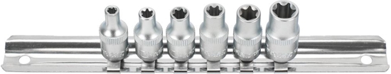 Picture of Uzgaļu komplekts Condor Werkzeug C22401; 1/4''; E4-E10; 6 gab.