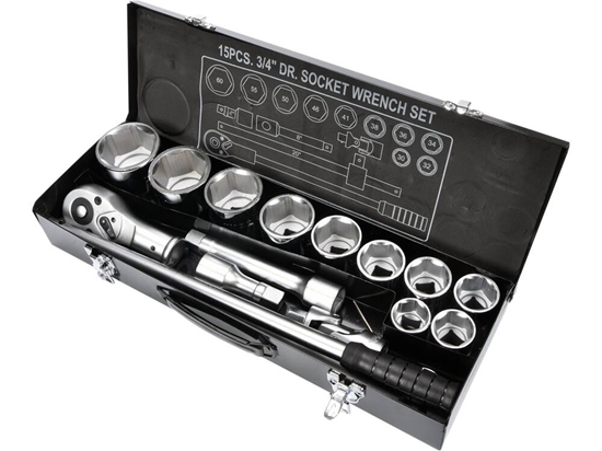 Picture of Uzgaļu komplekts Yato YT-1334; 3/4''