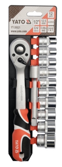 Picture of Uzgaļu komplekts Yato YT-38821; 12 gab.