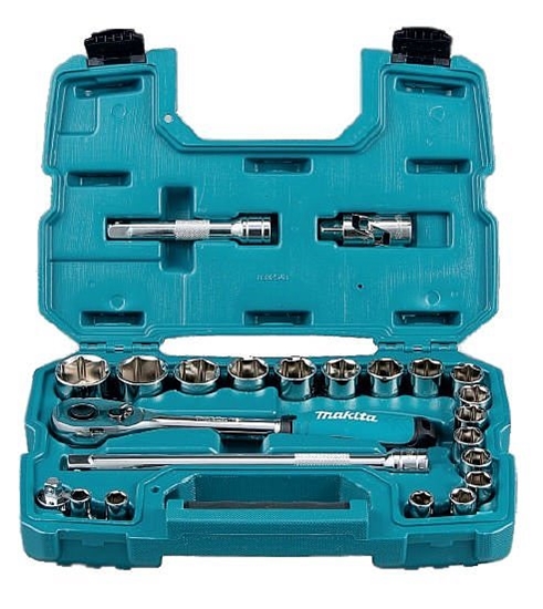 Изображение Uzgaļu komplekts Makita B-65589; 1/2''; 23 gab.