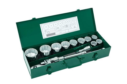 Изображение Uzgaļu komplekts Sata S09015; 3/4''; 30-60 mm; 15 gab.