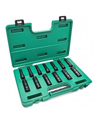 Attēls no Uzgaļu komplekts Sata ST34398T; 10-24 mm; 13 gab.