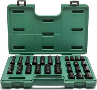 Attēls no Uzgaļu komplekts Sata ST34399T; 10-24 mm; 26 gab.