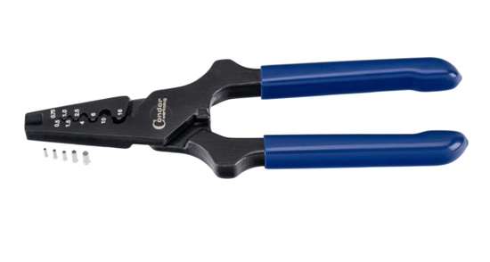 Picture of Uzgaļu presēšanas knaibles Condor Werkzeug C305 + uzgaļi