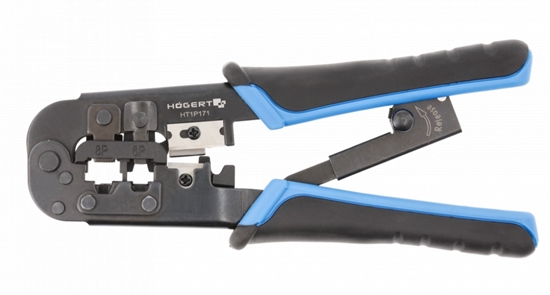 Picture of Uzgaļu presēšanas knaibles Hogert HT1P171; 200 mm