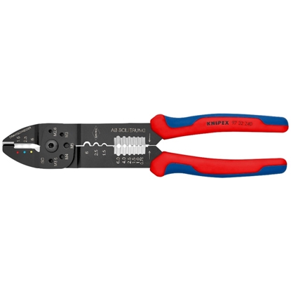 Изображение Uzgaļu presēšanas knaibles Knipex 9732240; 240 mm