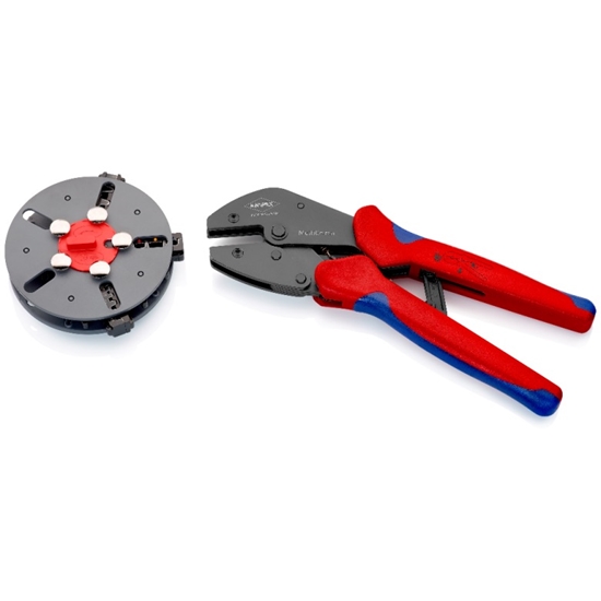 Изображение Uzgaļu presēšanas knaibles Knipex 973301; 250 mm