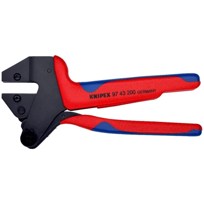 Изображение Uzgaļu presēšanas knaibles Knipex 9743200A; 200 mm