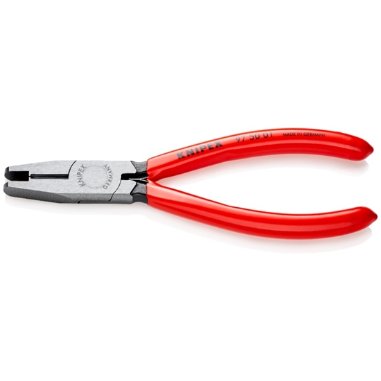 Изображение Uzgaļu presēšanas knaibles Knipex 975001; 155 mm