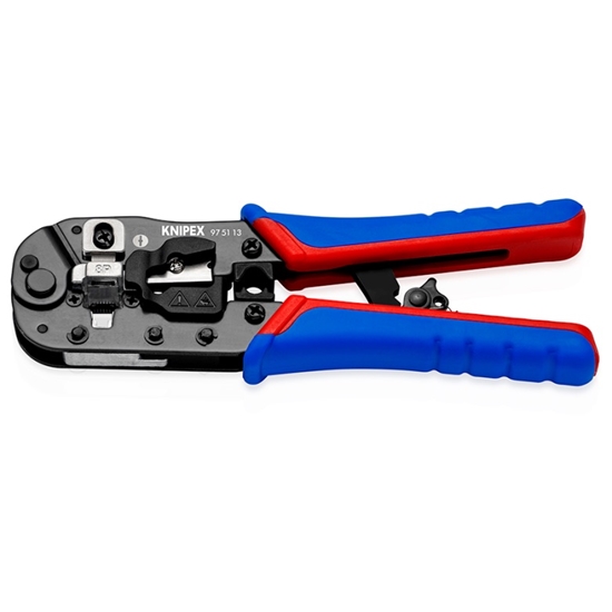 Изображение Uzgaļu presēšanas knaibles Knipex 975113; 190 mm